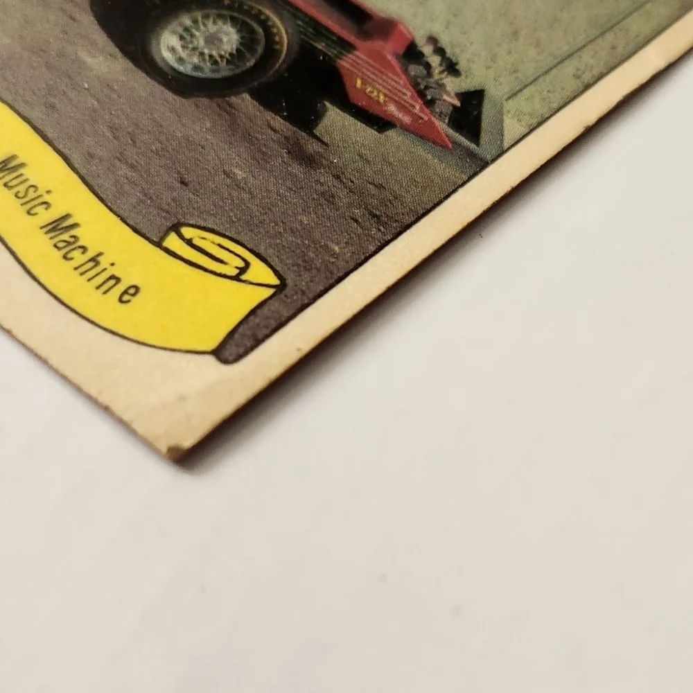 VINTAGE 1974/75 Fleer Kustom Cars George Barris Voxmobile Sticker Decal GOOD